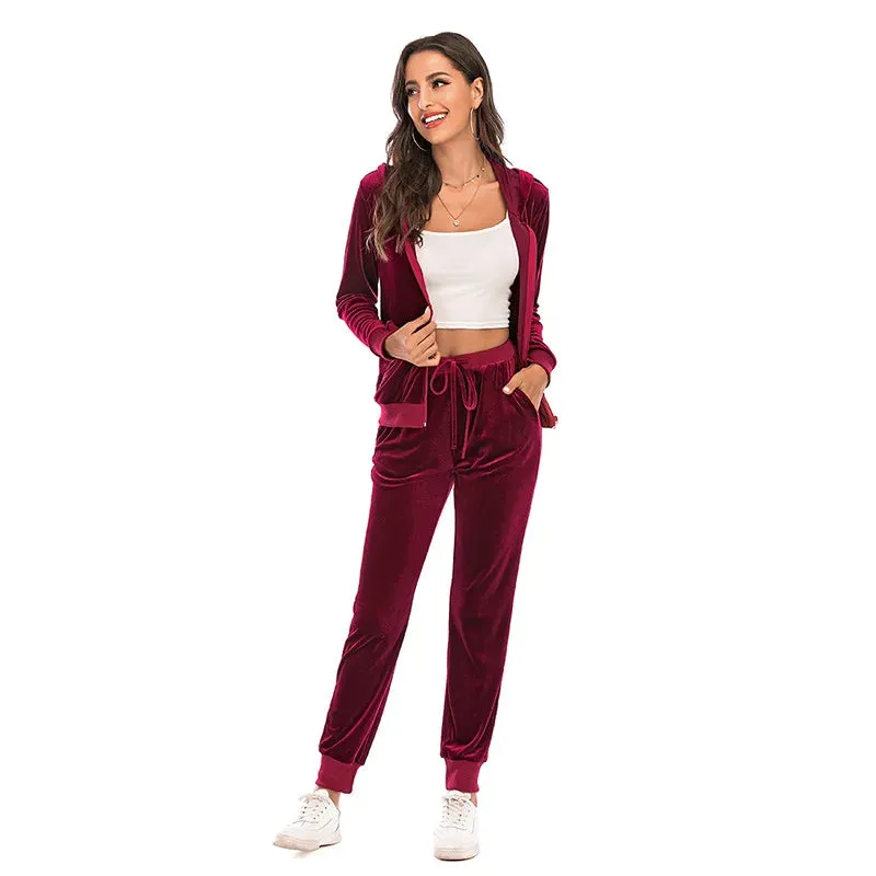 2 Piece Sweatshirt &amp; Sweatpants Tracksuit