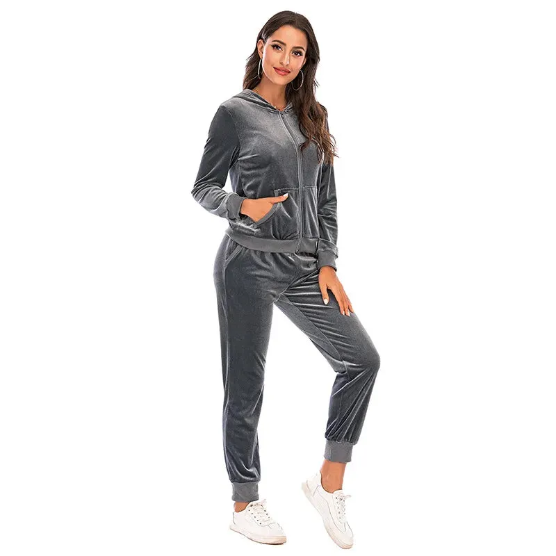 2 Piece Sweatshirt &amp; Sweatpants Tracksuit