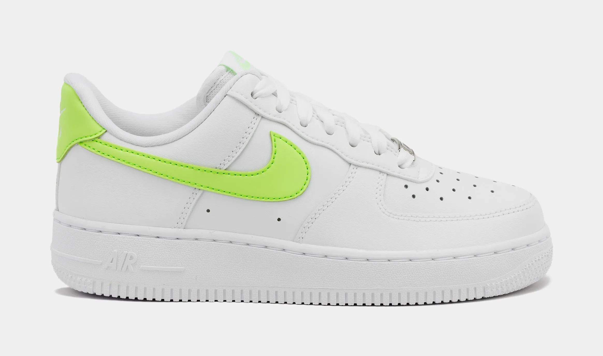 Air Force 1 '07 Lime Womens Lifestyle Shoes (White/Lime Green)