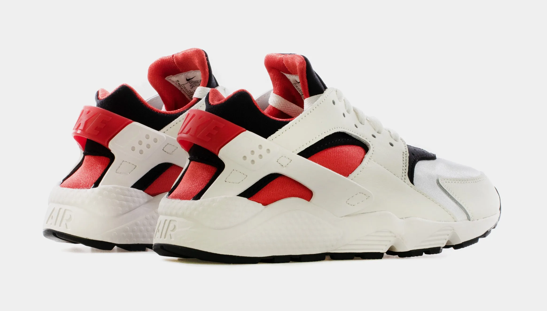 Air Huarache Womens Lifestyle Shoes (White/Red/Black)