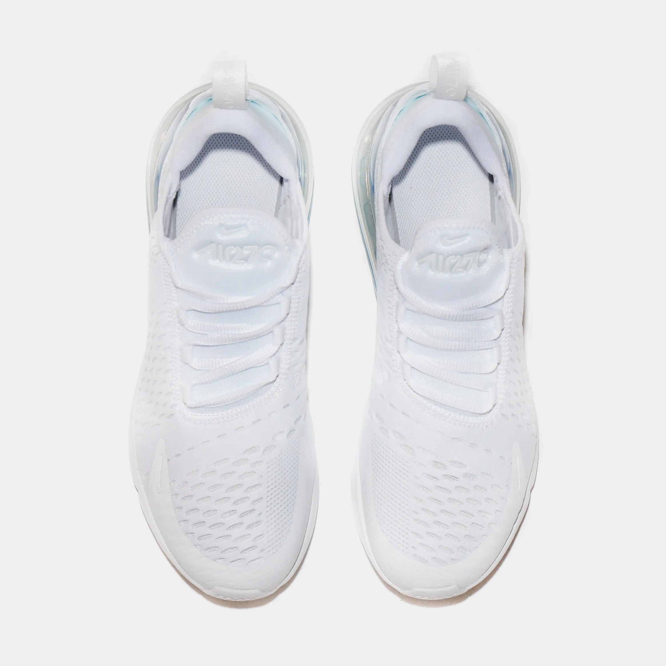 Air Max 270 Grade School Lifestyle Shoes (White)