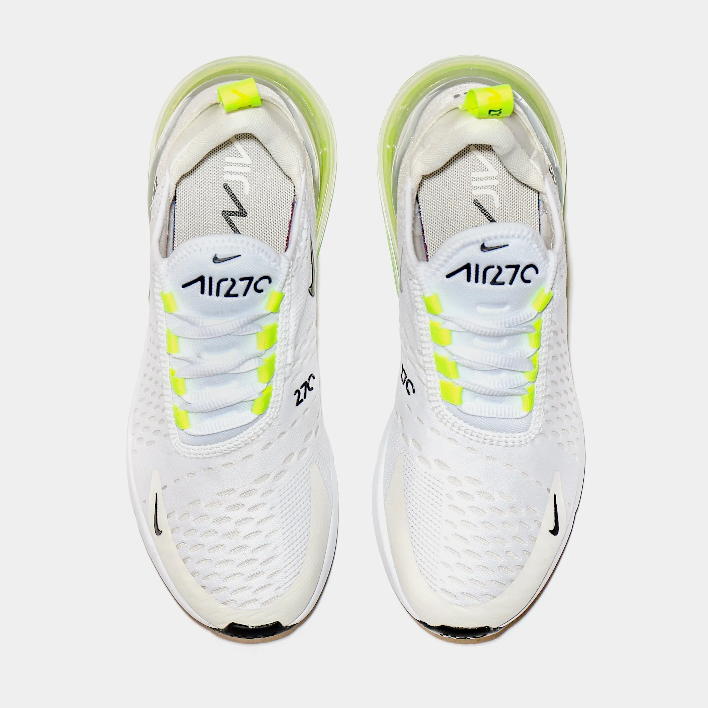 Air Max 270 White Ghost Green Womens Lifestyle Shoes (White/Green)