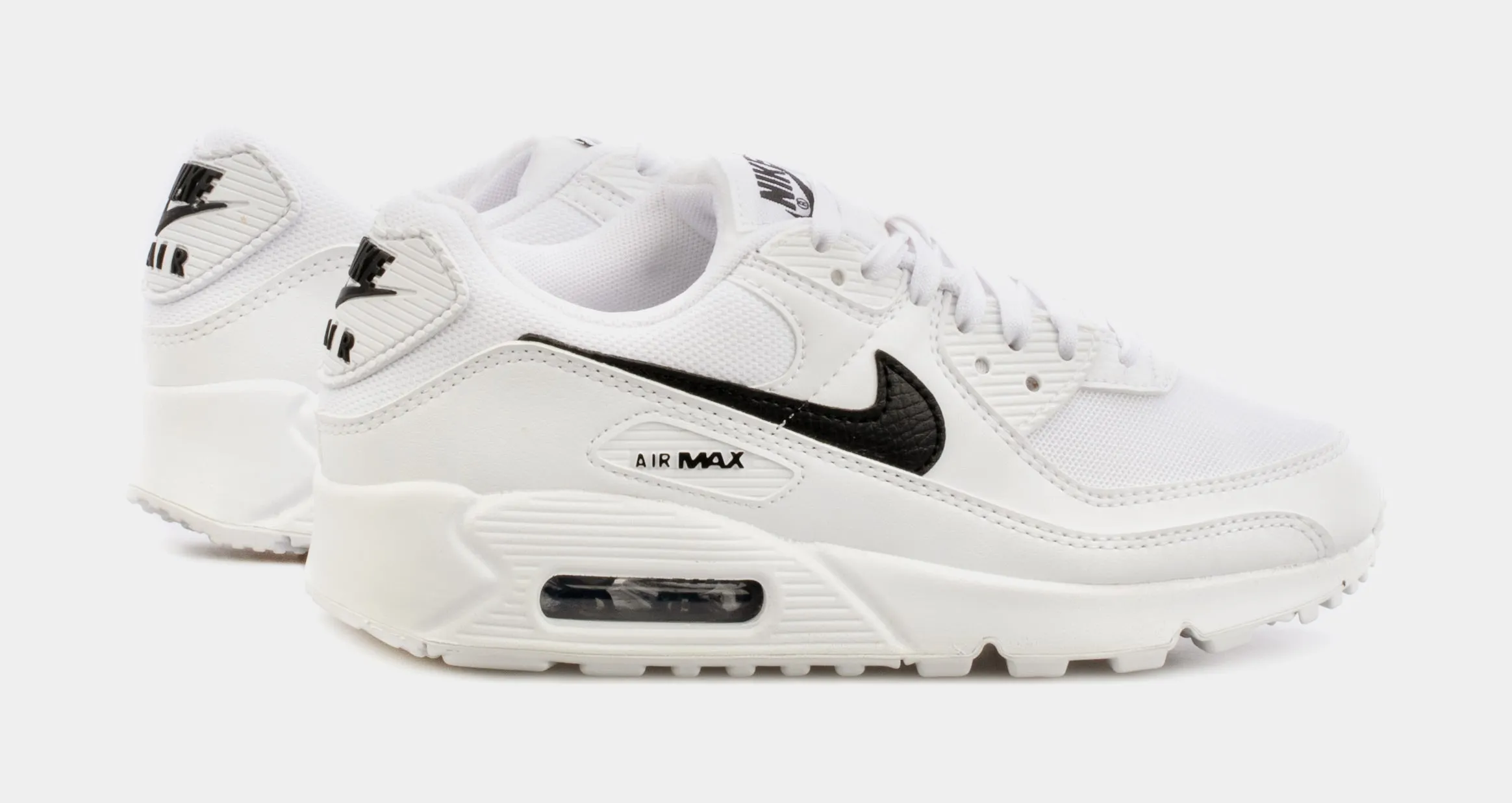 Air Max 90 Womens Running Shoes (White)