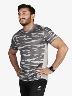 Alpha Gear - T-Shirt - 8011 - Dark Grey / Light Grey