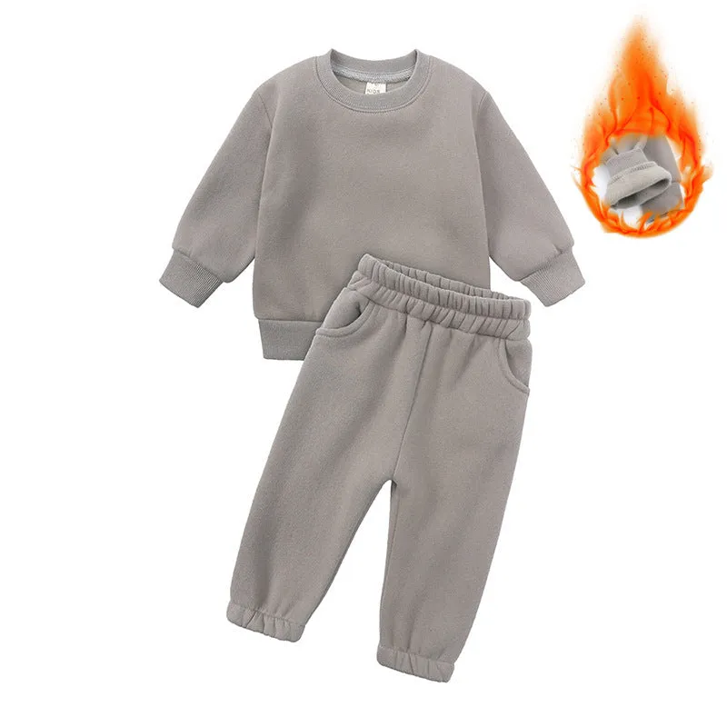 Autumn And Winter New Sweater Trousers Big Boy Korean Sports Suit