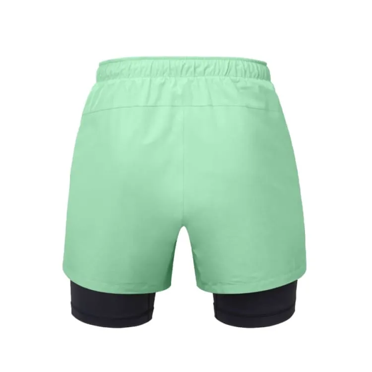 Barrel Men Sunset 4" Leggings Shorts-GREEN