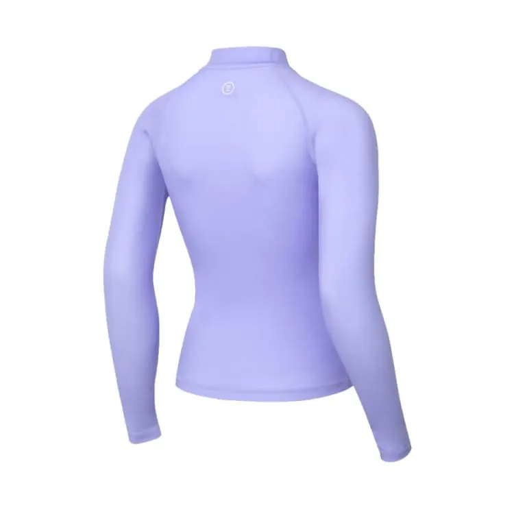 Barrel Women Essential Zip-Up Rashguard-PURPLE