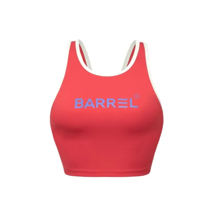 Barrel Women Vibe Half Bra Top-RED