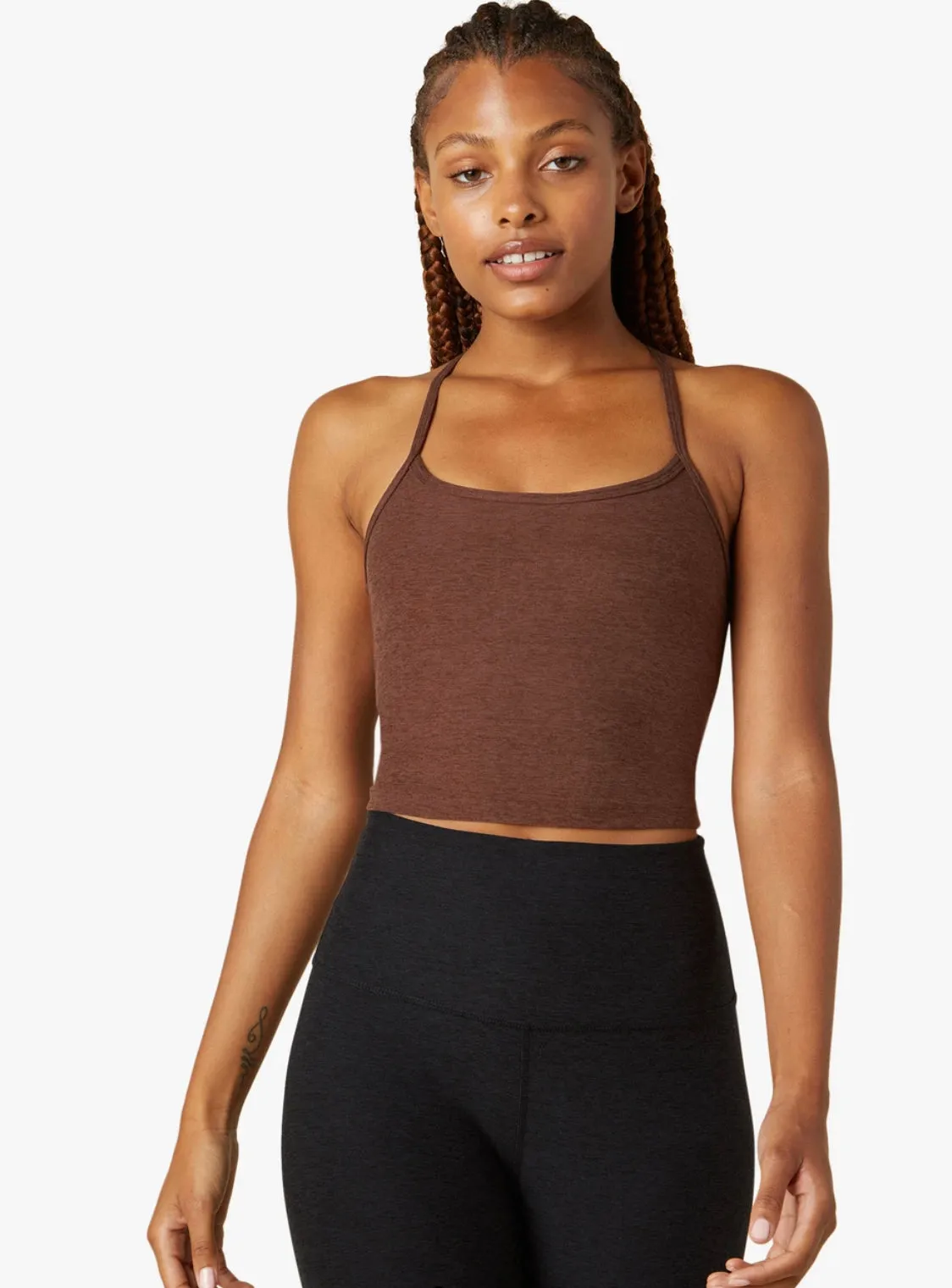 Beyond Yoga Spacedye Slim Racerback Cropped Tank