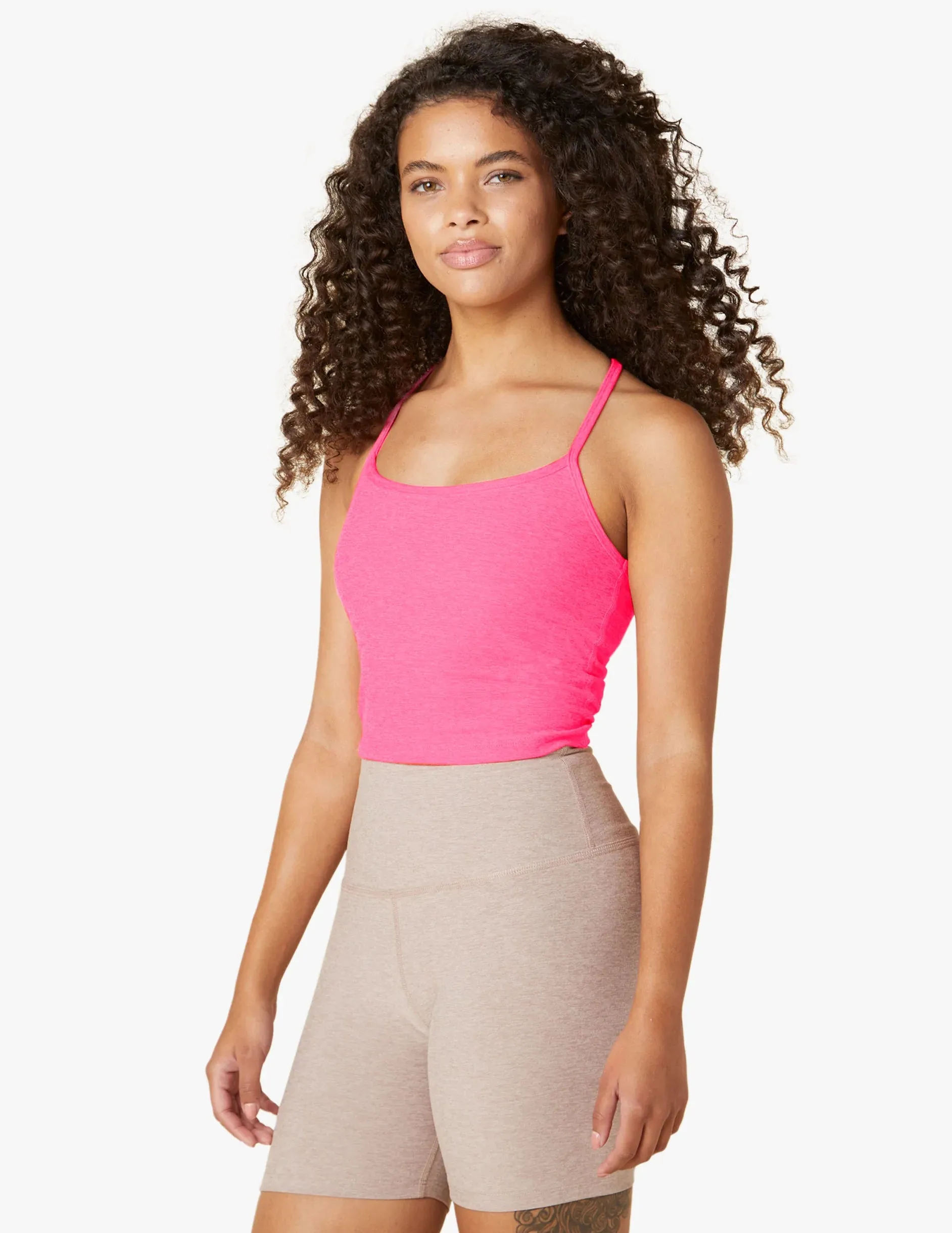 Beyond Yoga Spacedye Slim Racerback Cropped Tank