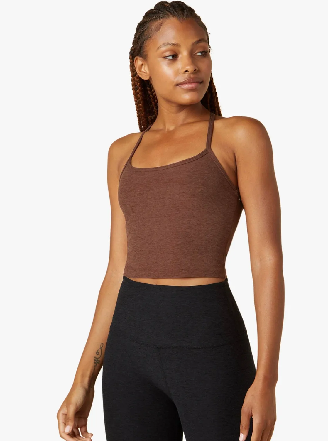 Beyond Yoga Spacedye Slim Racerback Cropped Tank