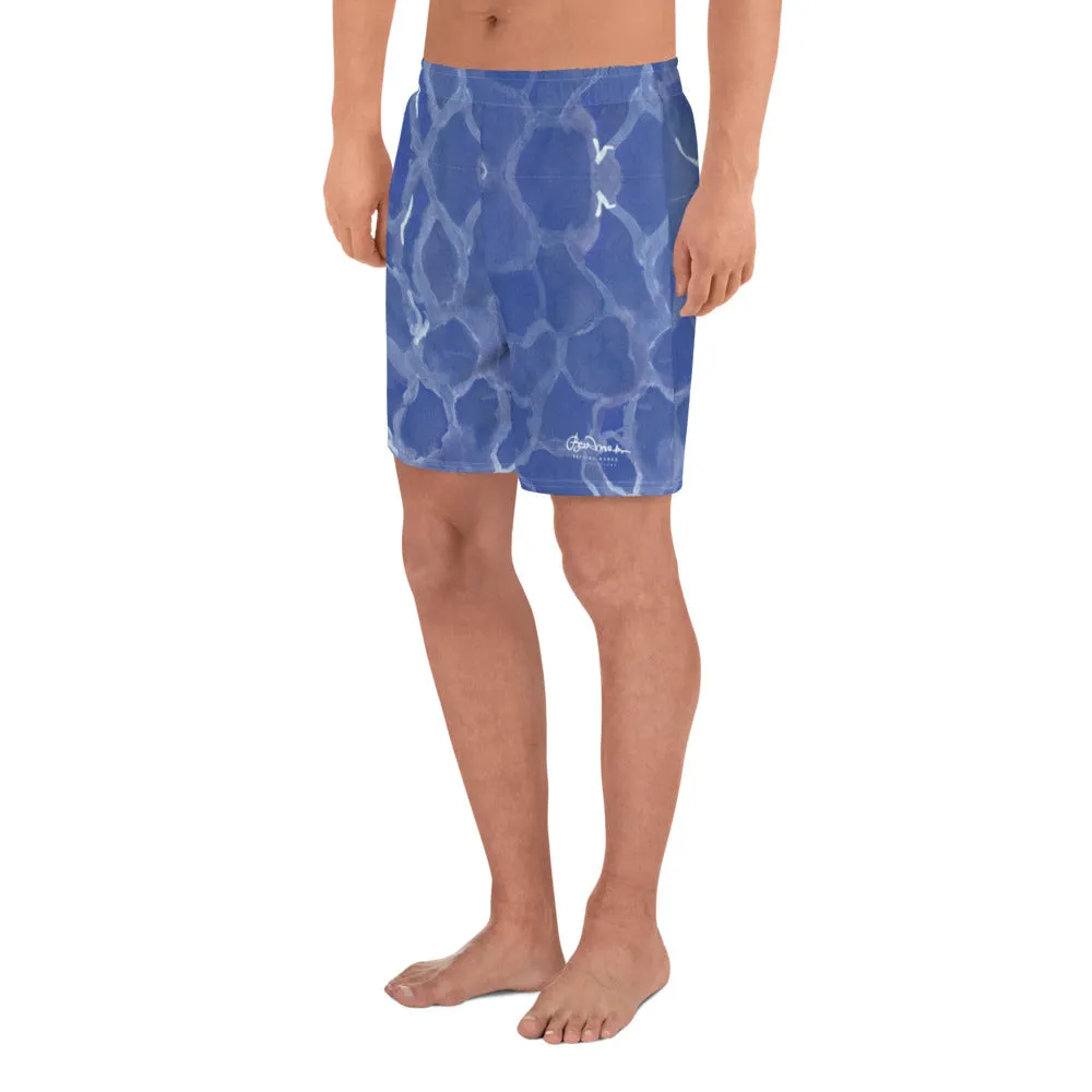 Blue Pool Mens Shorts