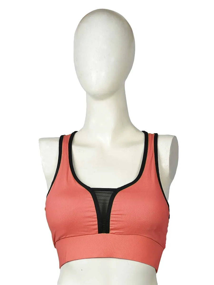 Bucareste Meshed - Sports Bra - 905 - Peach Orange