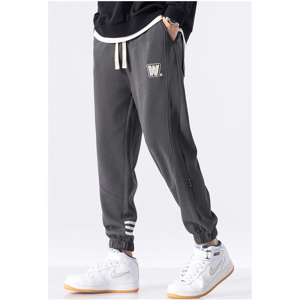 Casual Knitted Sports Tapered Sweatpant