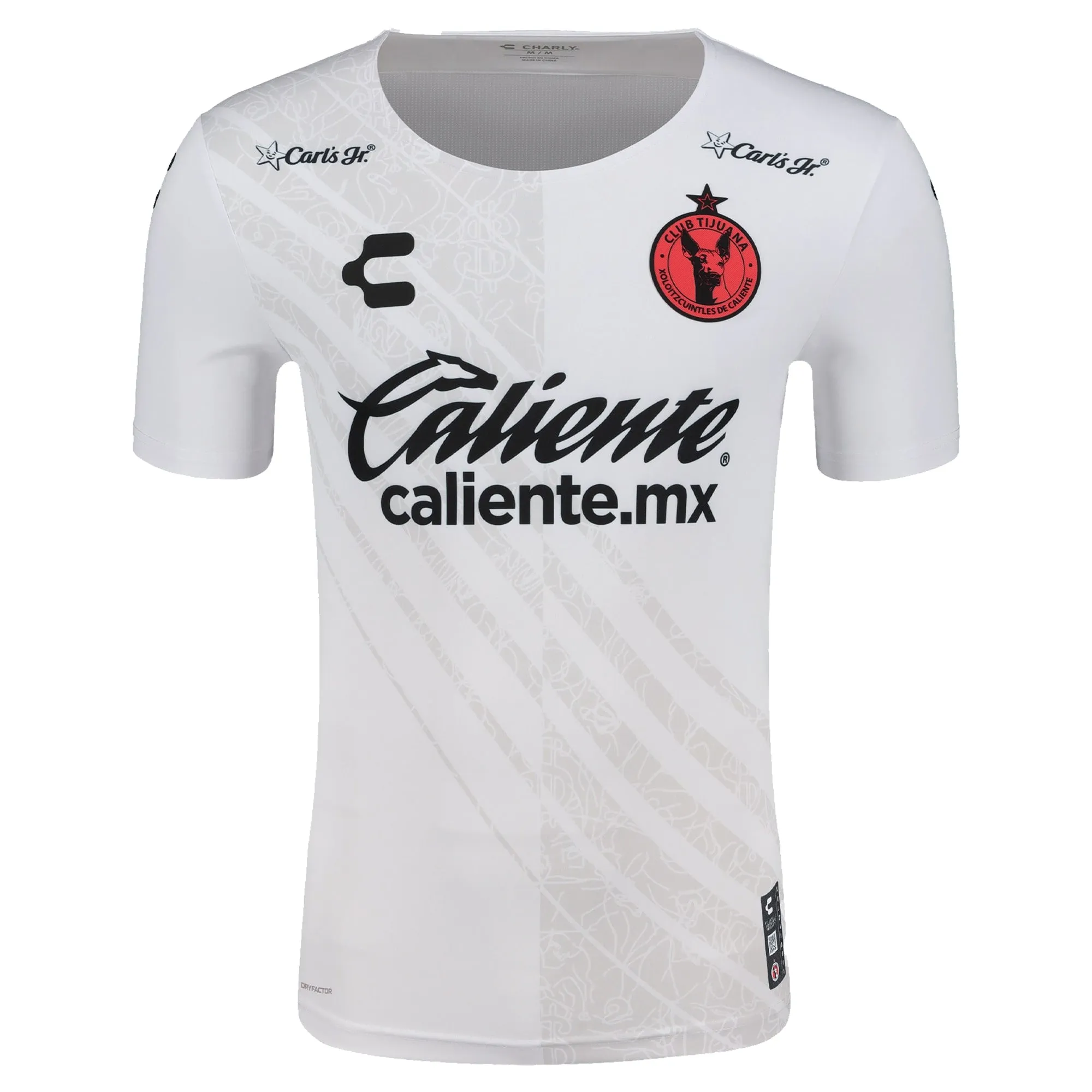 Charly Club Tijuana Xolos Third Goalkeeper Jersey 24/25 (White)