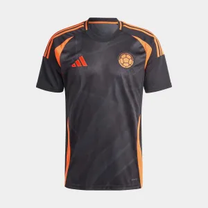 Colombia Away 2024 Mens Jersey (Black/Orange)