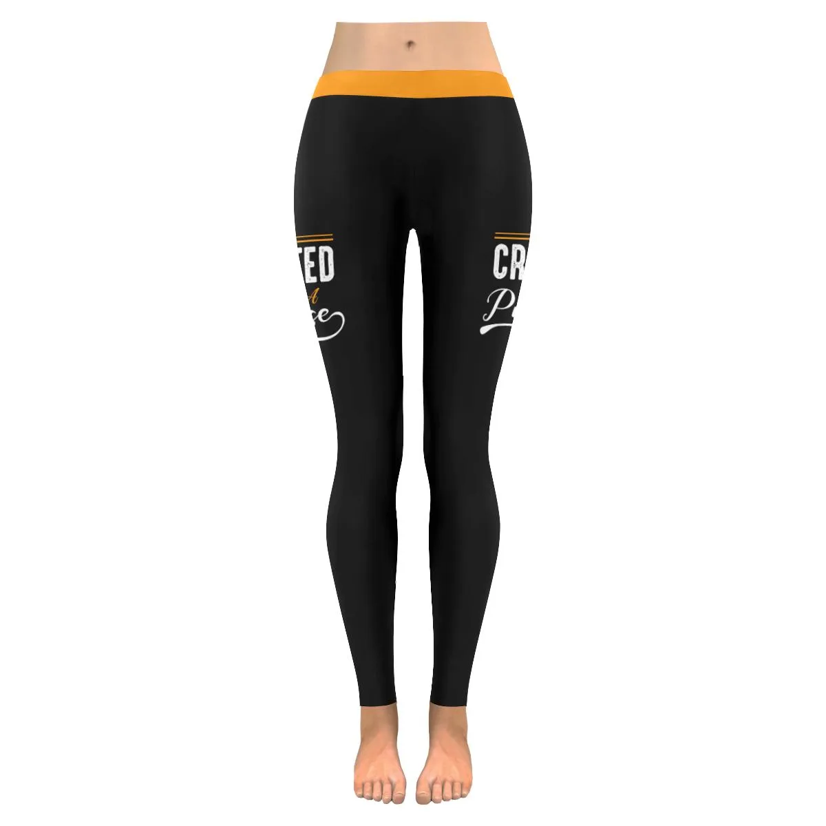 Created With A Purpose Soft Leggings For Women - Christian Leggings For Women