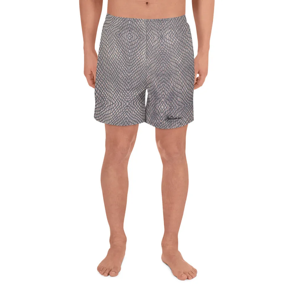 Croc Print Mens Shorts