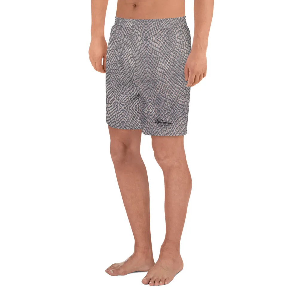 Croc Print Mens Shorts