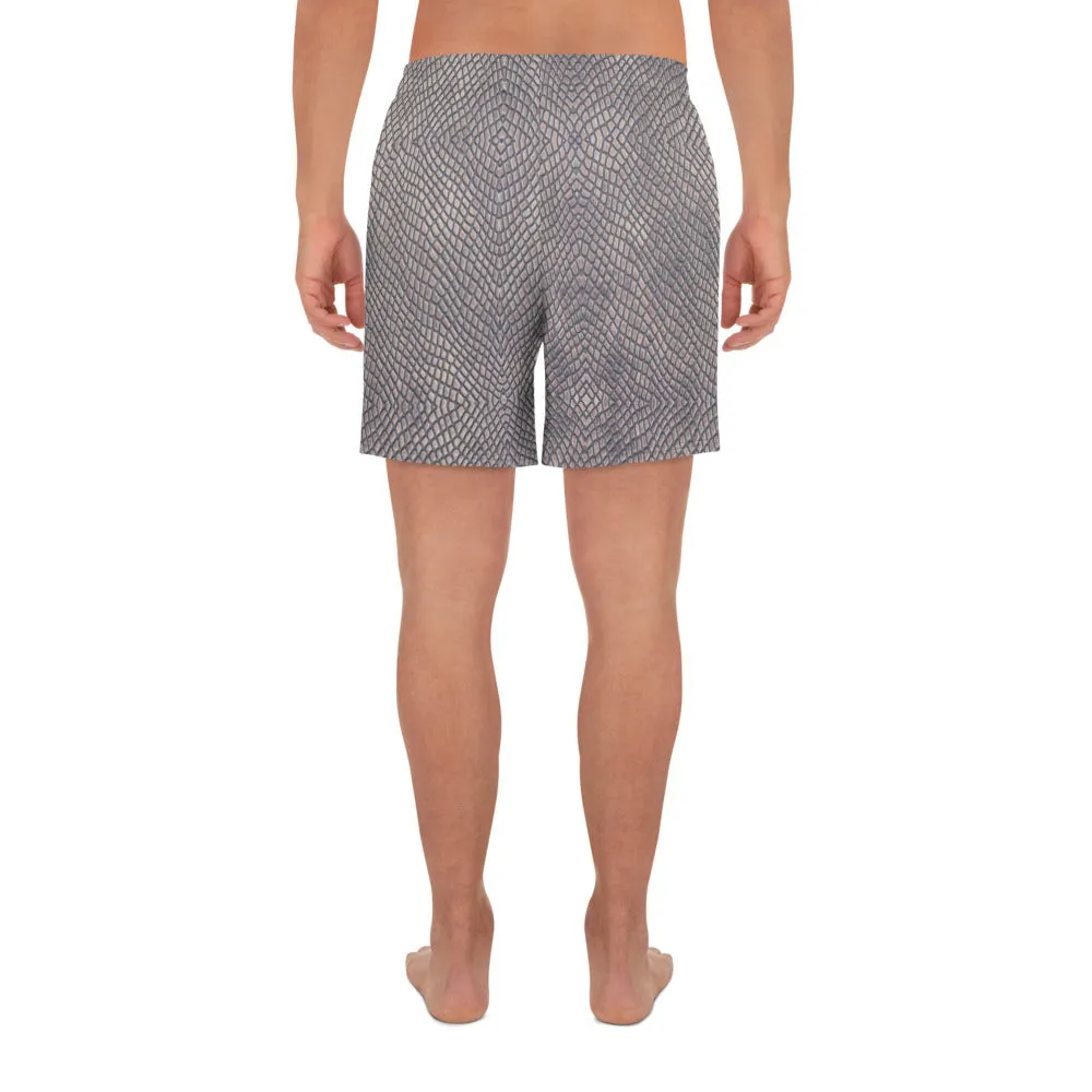 Croc Print Mens Shorts