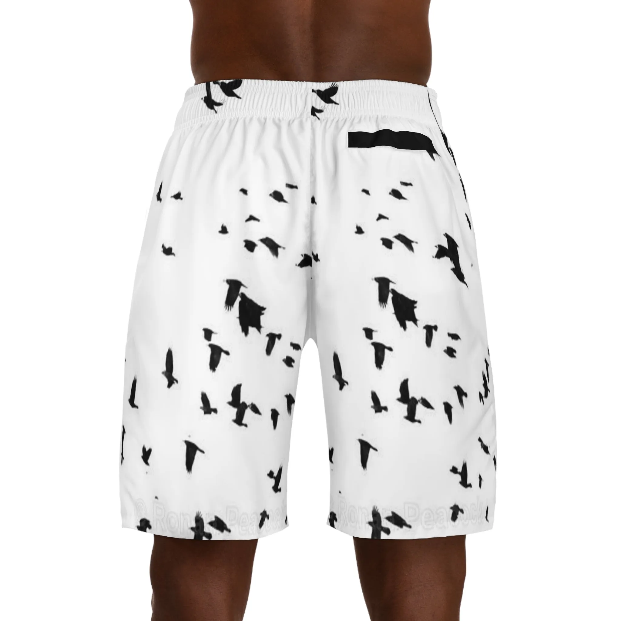 Crowgodshi Men's Flock of Crows Shorts