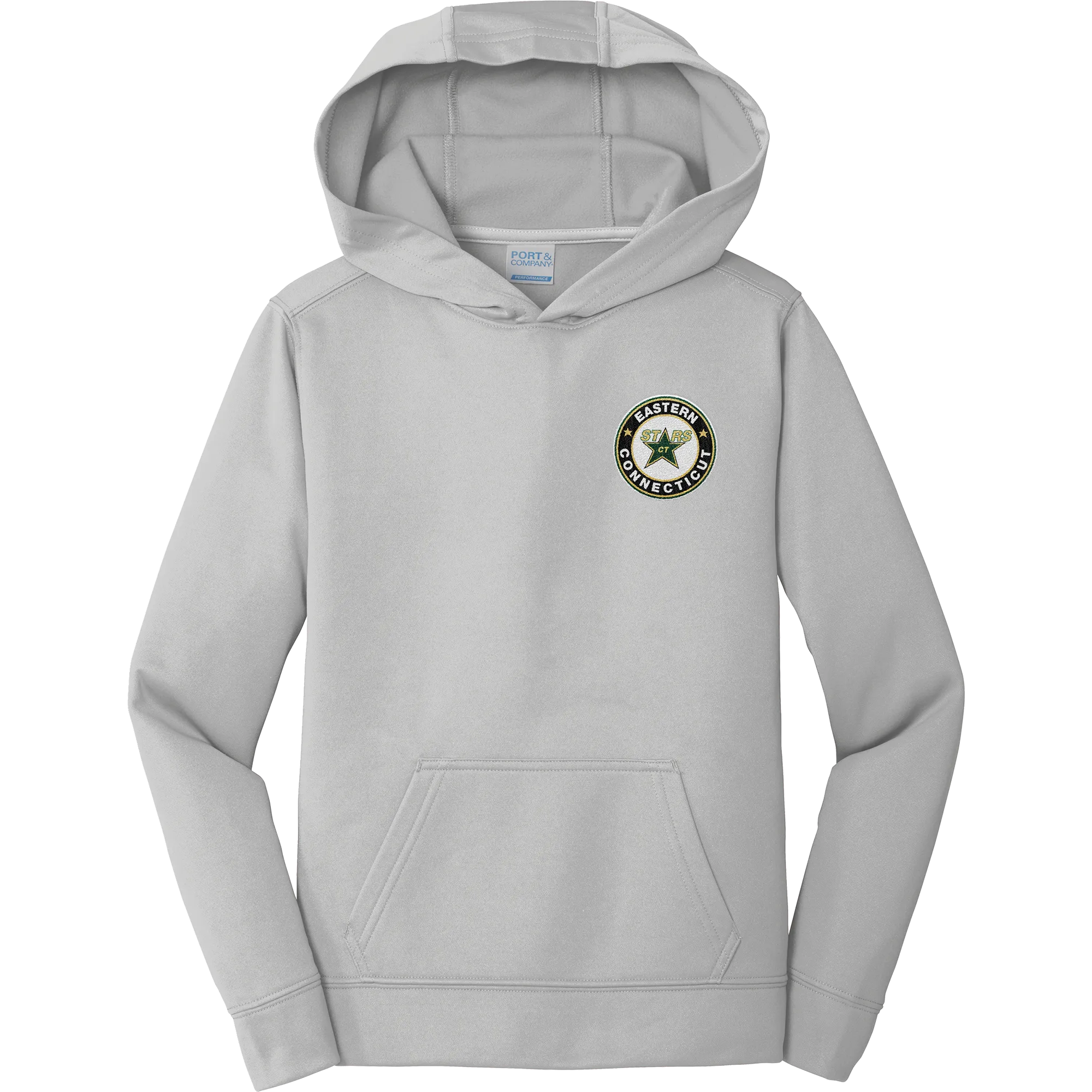 CT ECHO Stars Youth Performance Fleece Pullover Hooded Sweatshirt