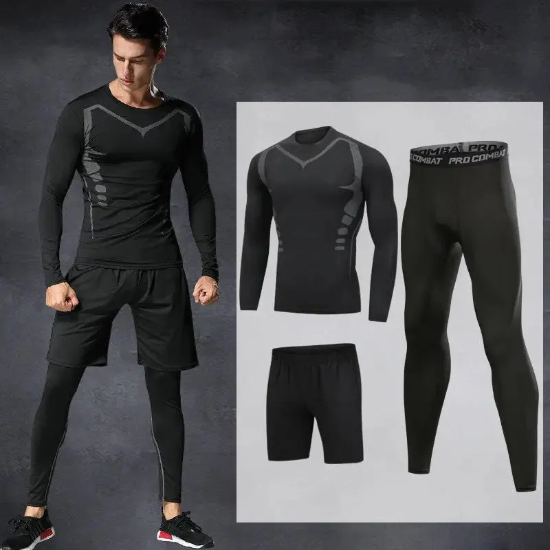 Custom Fitness Hoodie for Men - Gym Workout Clothes, Yoga Wear, Outdoor Jogging Sportswear Set