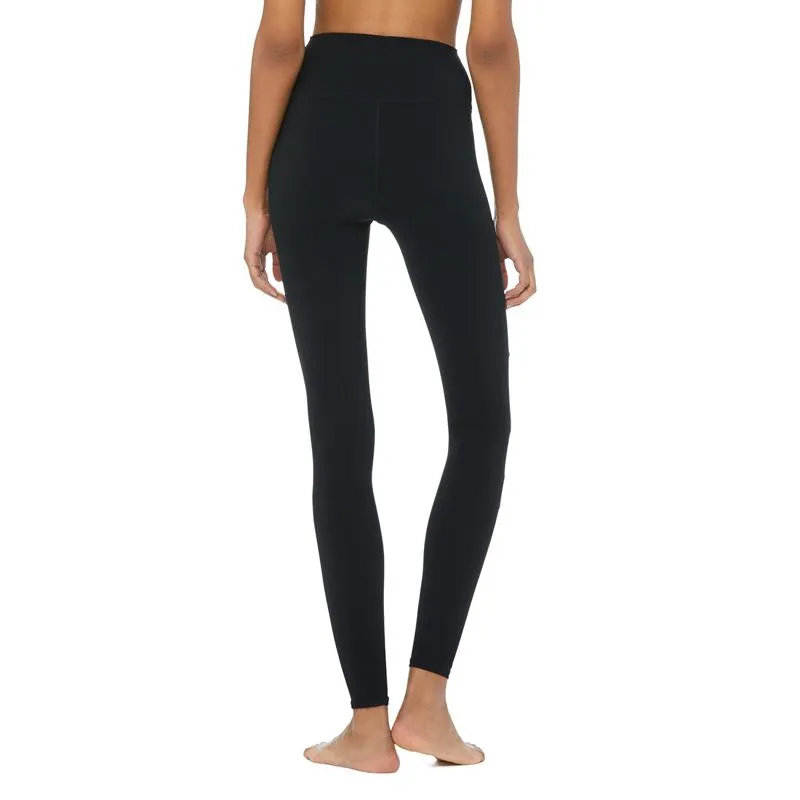 Distressed Outdoor Elasticity Fitness Yoga Sports Sports Leggings