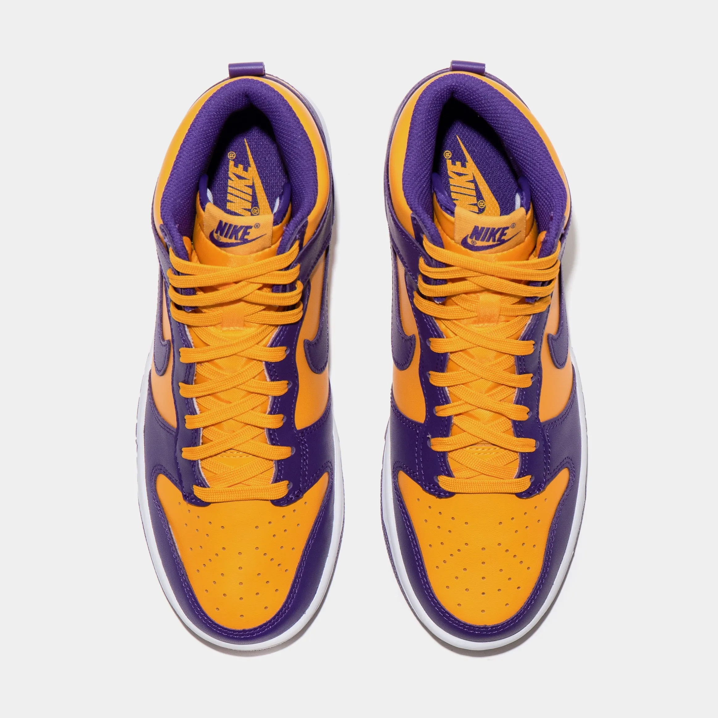 Dunk Hi Lakers Mens Lifestyle Shoes (Purple/Yellow)