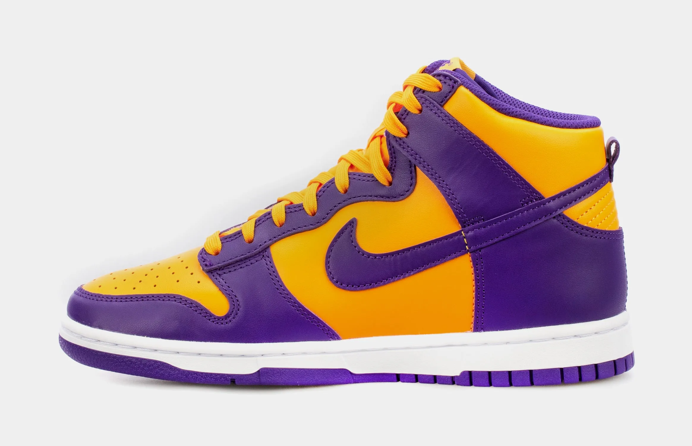 Dunk Hi Lakers Mens Lifestyle Shoes (Purple/Yellow)