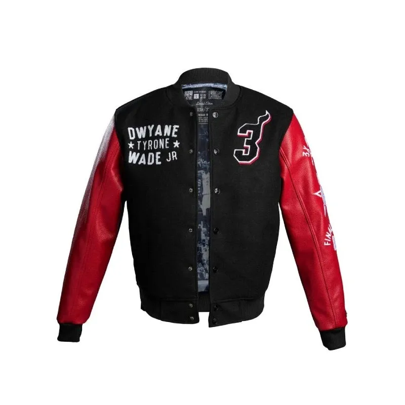 Dwyane Wade L3GACY Varsity Letterman Jacket