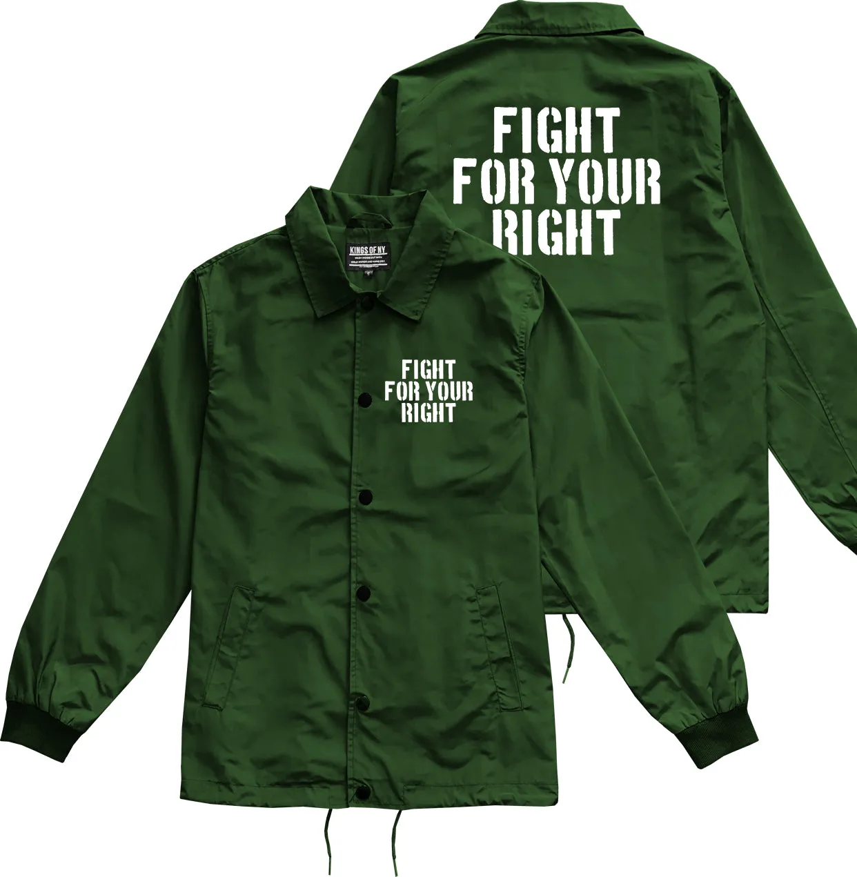 Fight For Your Right Mens Coaches Jacket