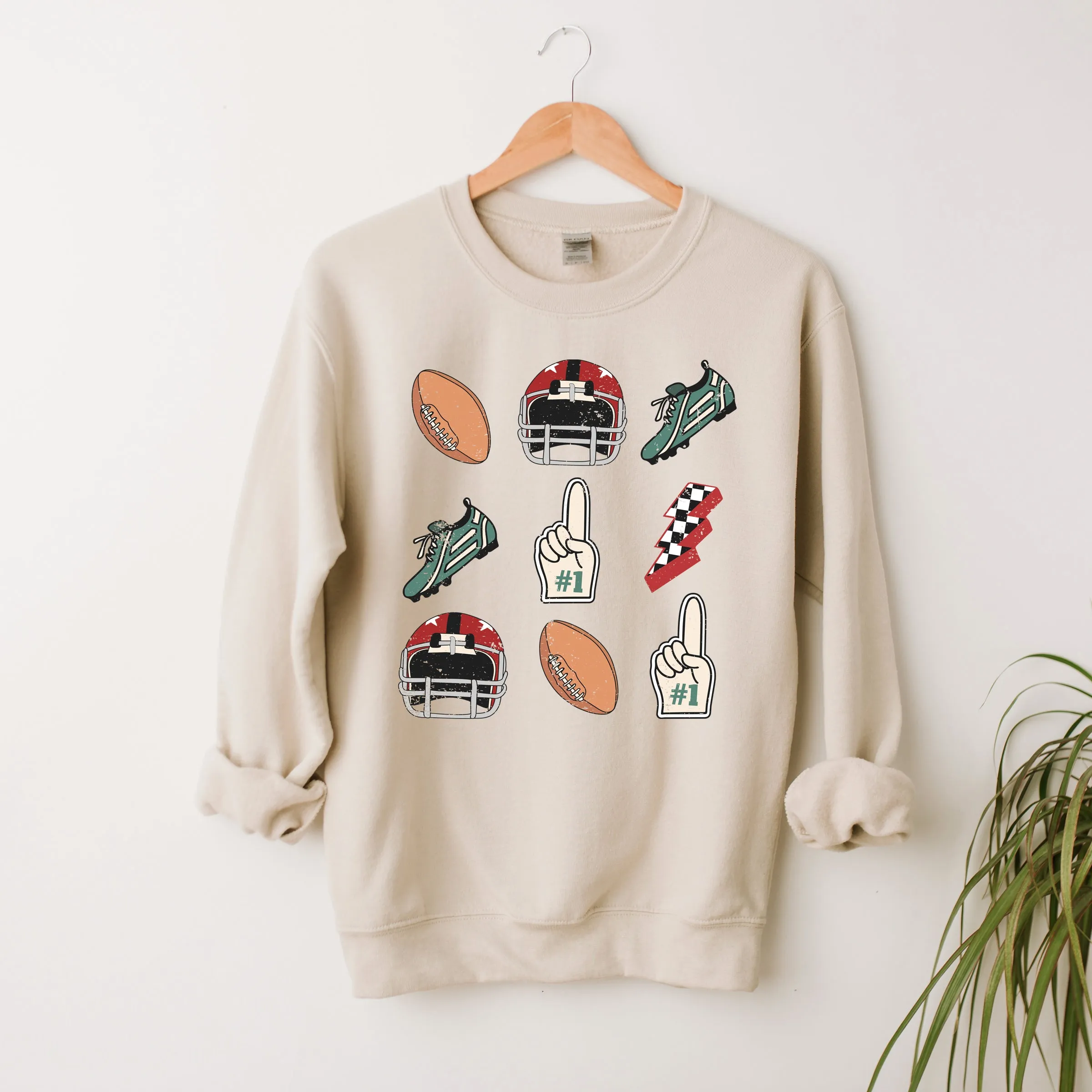 Football Collage | Sweatshirt