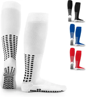 Football Socks Knee High Non Slip Soccer Basketball Hockey Sports Grip Socks