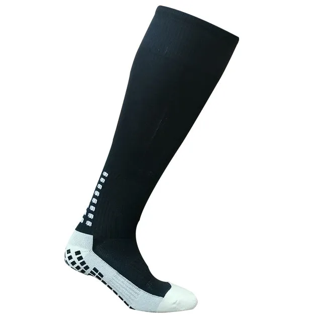 Football Socks Knee High Non Slip Soccer Basketball Hockey Sports Grip Socks