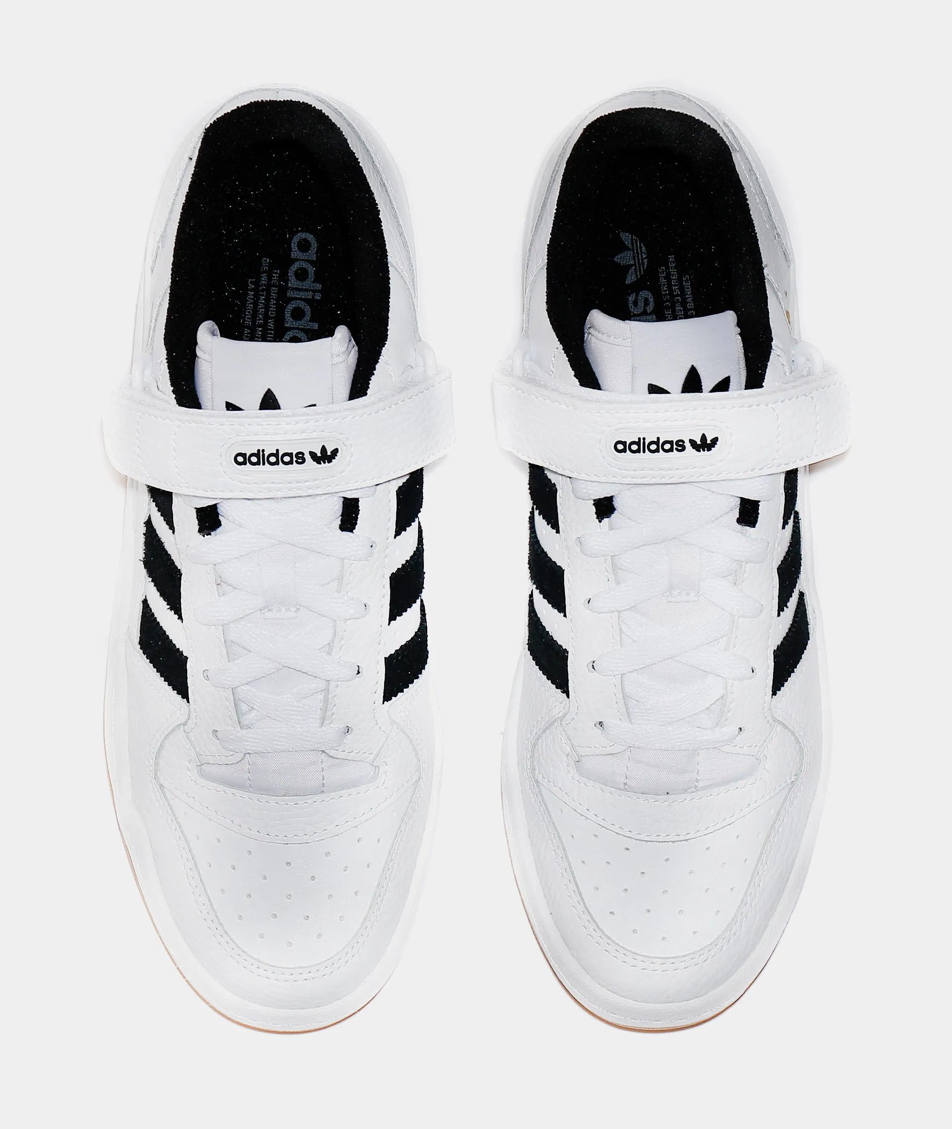 Forum Low Mens Lifestyle Shoes (Cloud White/Core Black)