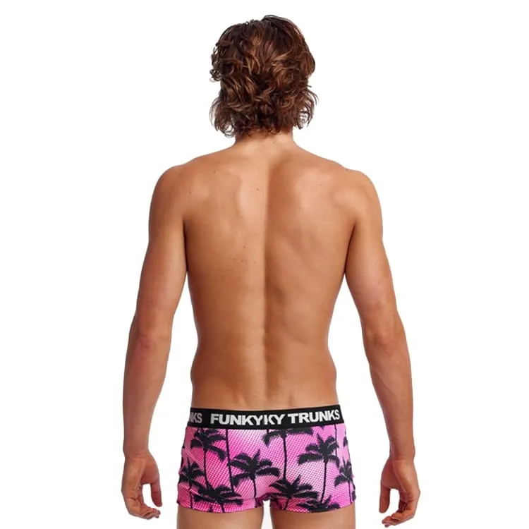 Funky Men Underwear Trunks-Pop Palms