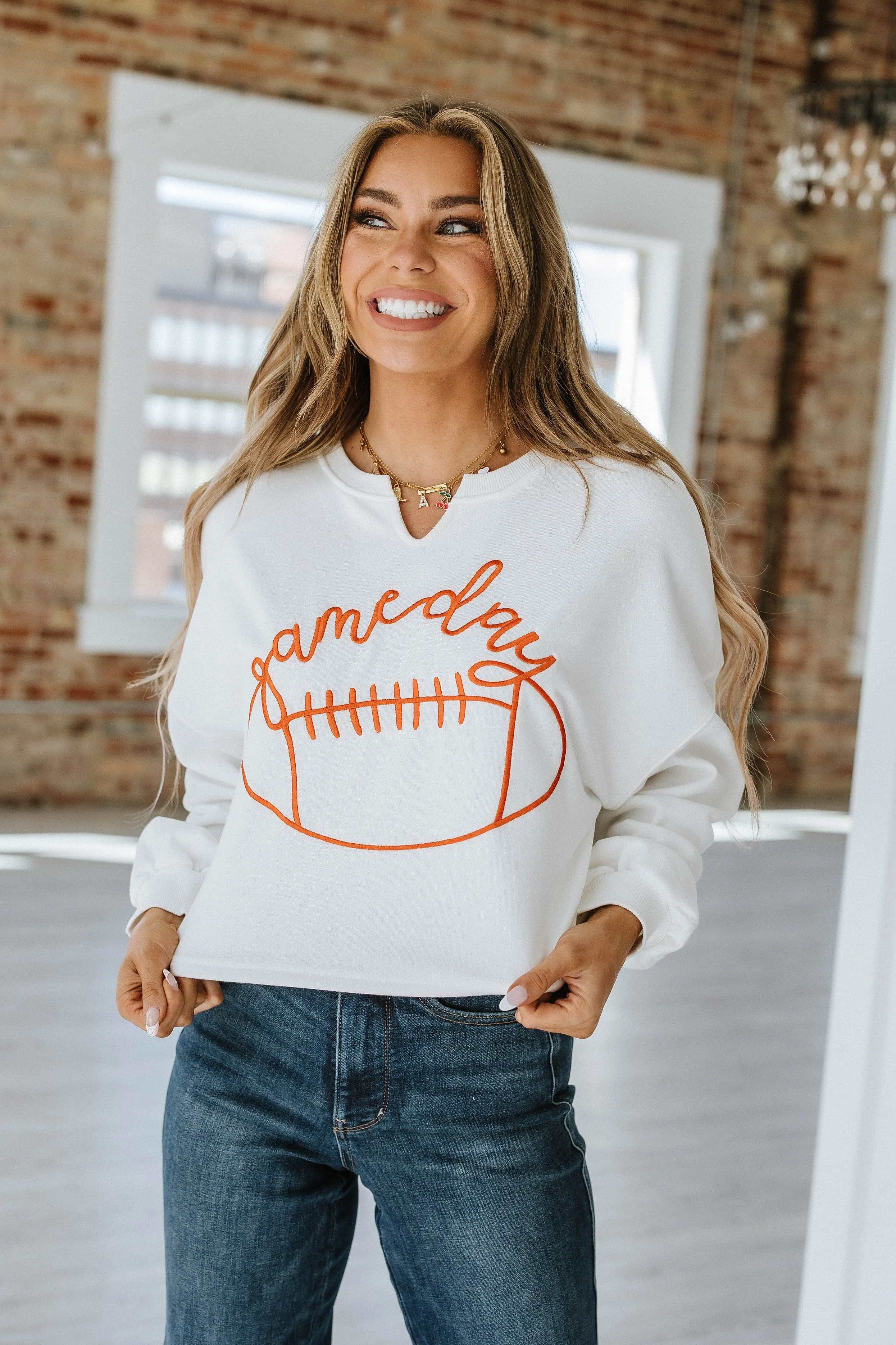 Game Day Cropped Sweatshirt | S-XL | PRE ORDER