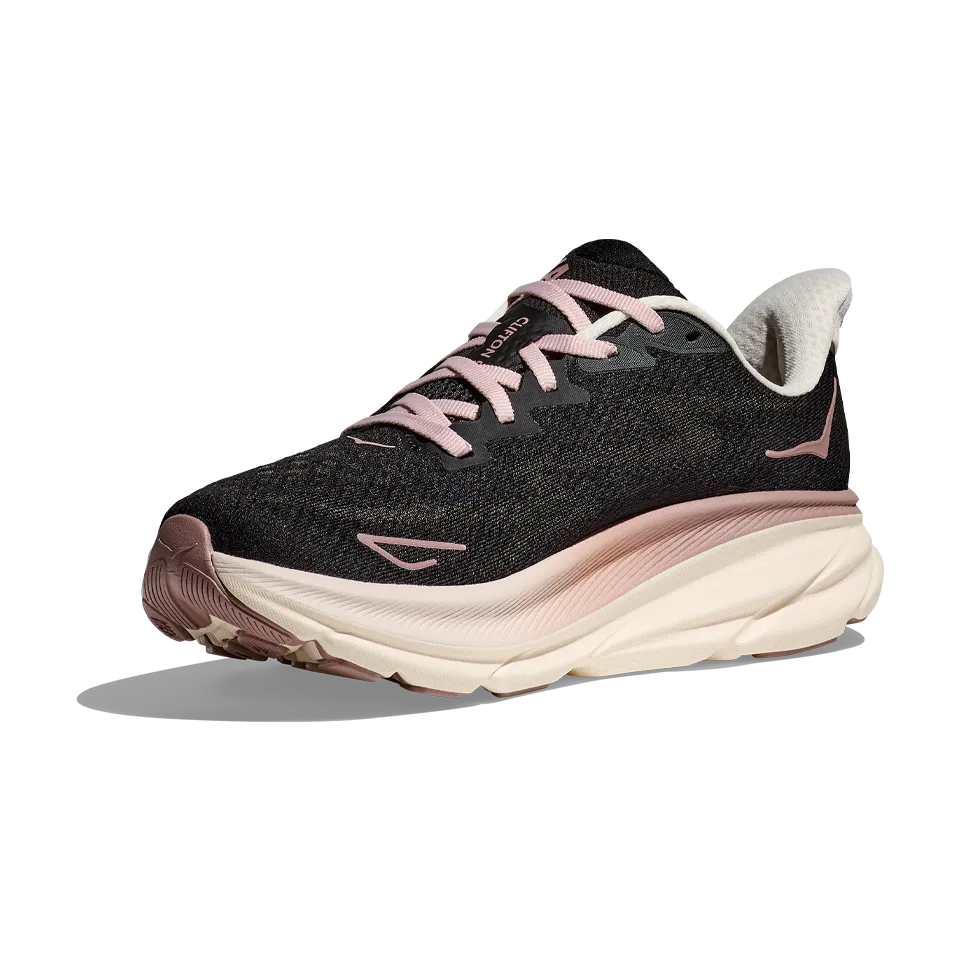 HOKA Women's Clifton 9 Obsidian/Quartzite