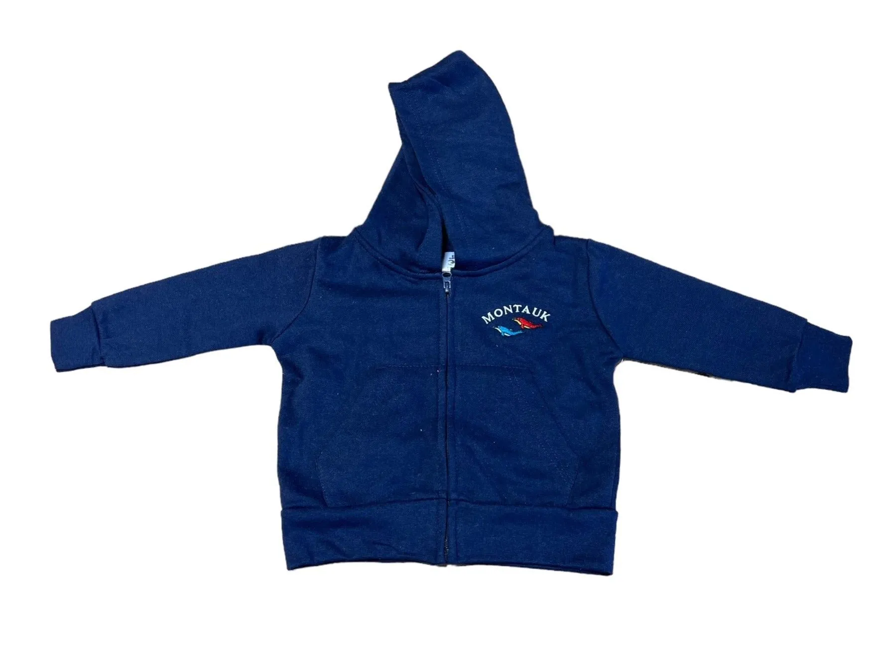 Infant Montauk Dolphins Zip-Up Hoodie