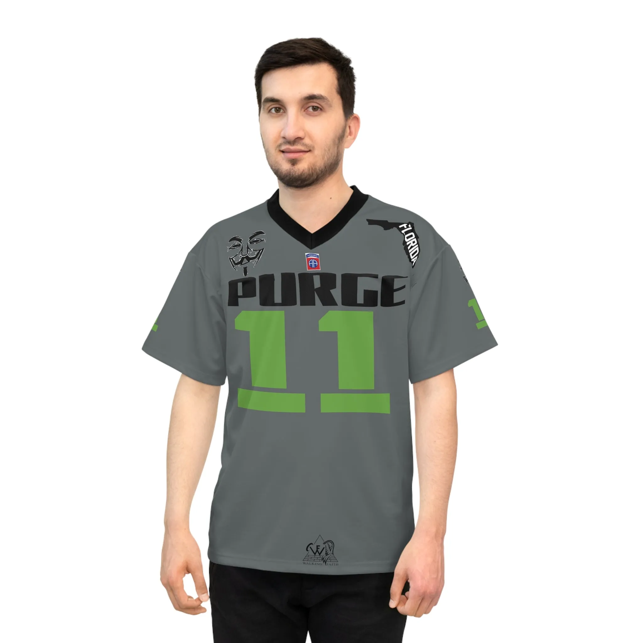 JACK # 11 Football Jersey PURGE FFB