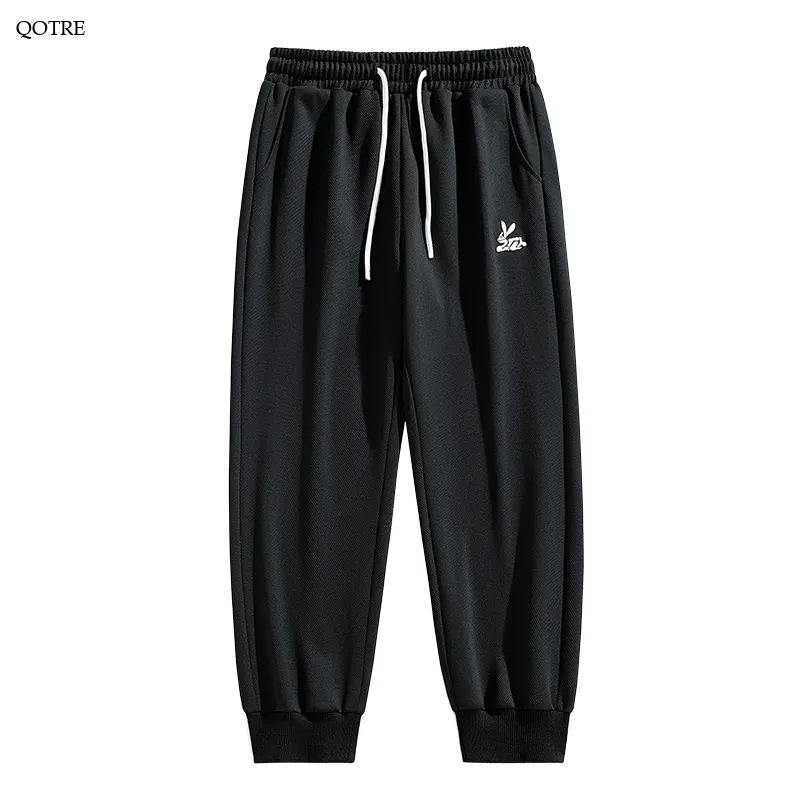 Knitted Tapered Loose Fit Trendy Sports Sweatpant