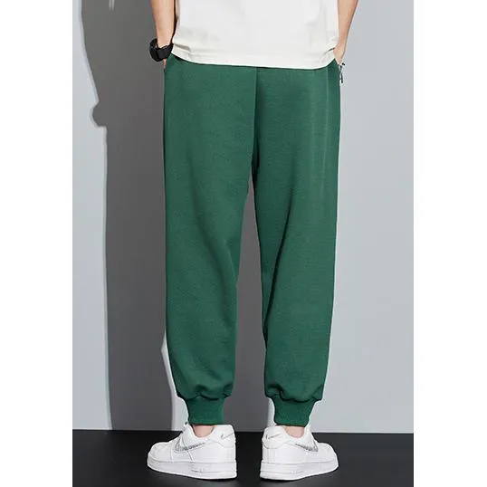 Knitted Tapered Loose Fit Trendy Sports Sweatpant