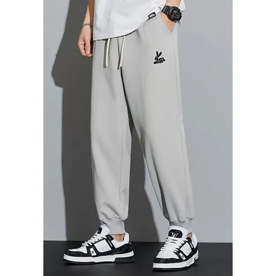 Knitted Tapered Loose Fit Trendy Sports Sweatpant