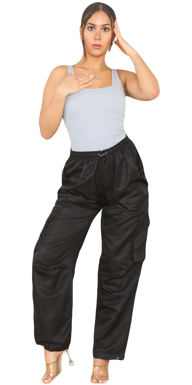 Ladies Cargo Work Trousers