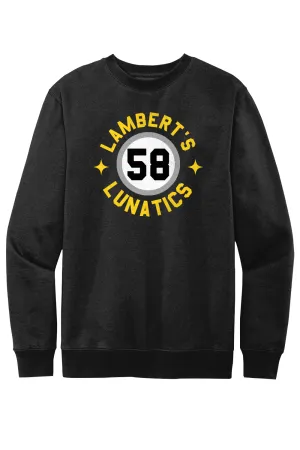 Lambert's Lunatics - Fleece Crewneck Sweatshirt