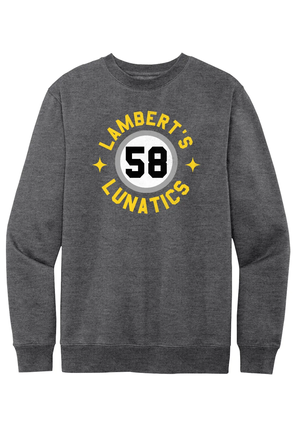 Lambert's Lunatics - Fleece Crewneck Sweatshirt