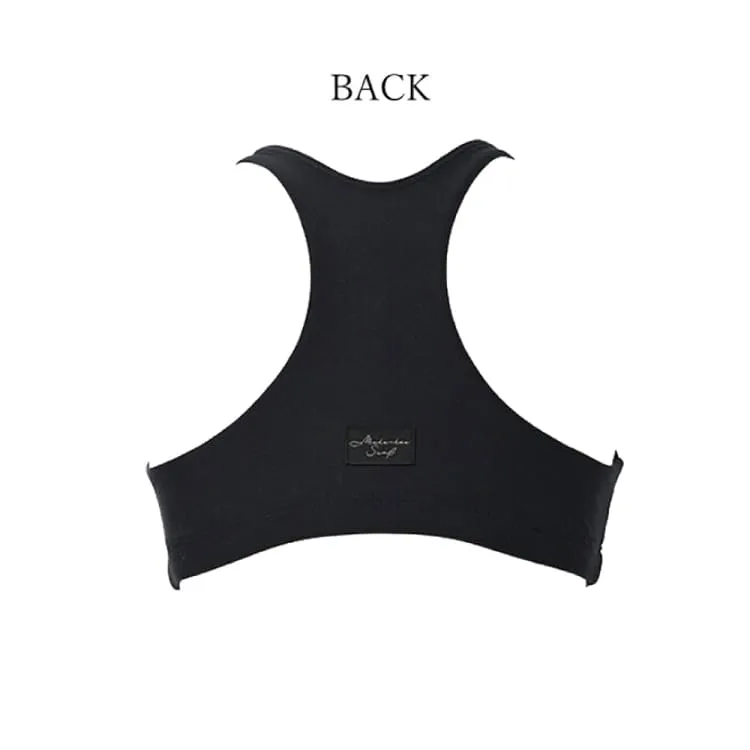 Maka-Hou Women Free Motion Bra Top-BLACK (Japanese Brand)