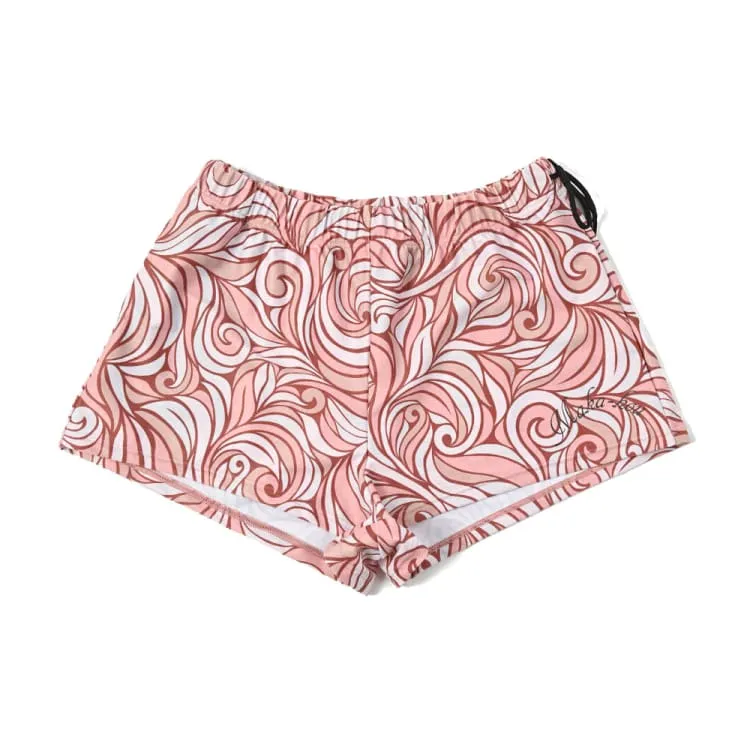 Maka-Hou Women Water Shorts-PINK WAVE (Japanese Brand)