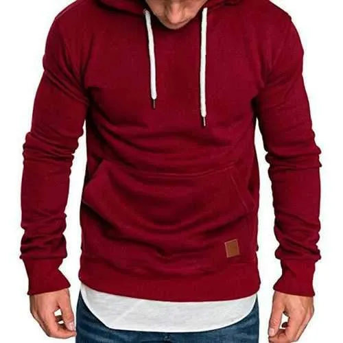 Men's Autumn Big Pockets Pullover Sports Sweatshirts